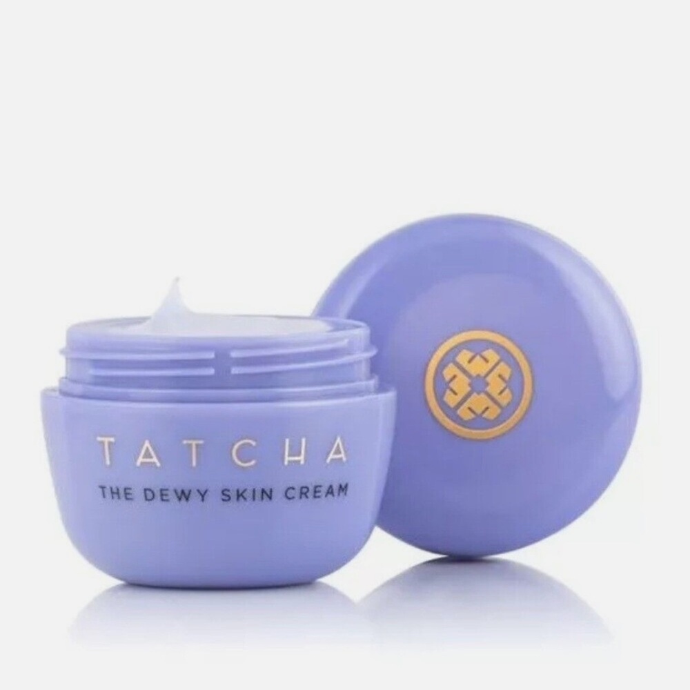 Tatcha Dewy Skin Cream - Purple and Gold